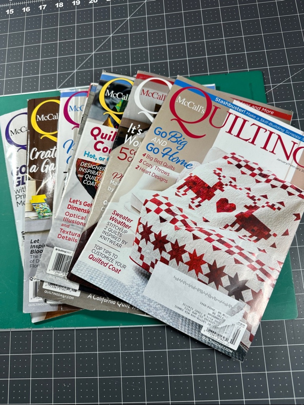 McCall's Quilting Magazines Lot of 7